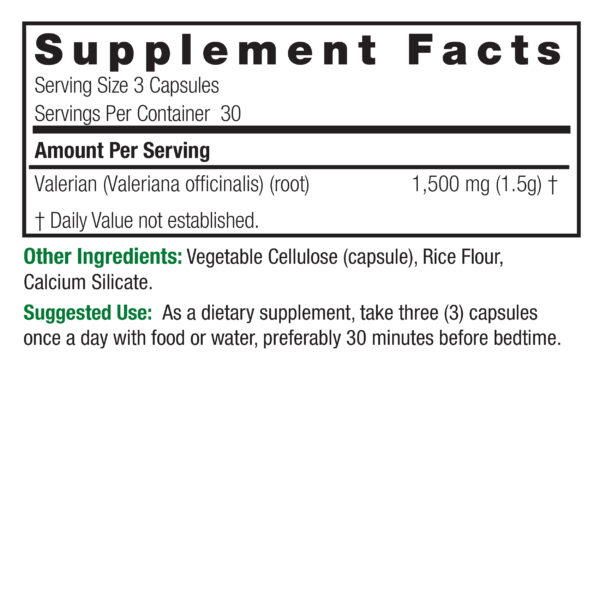 16346 REV0002 Valerian Root 90 Caps SFB