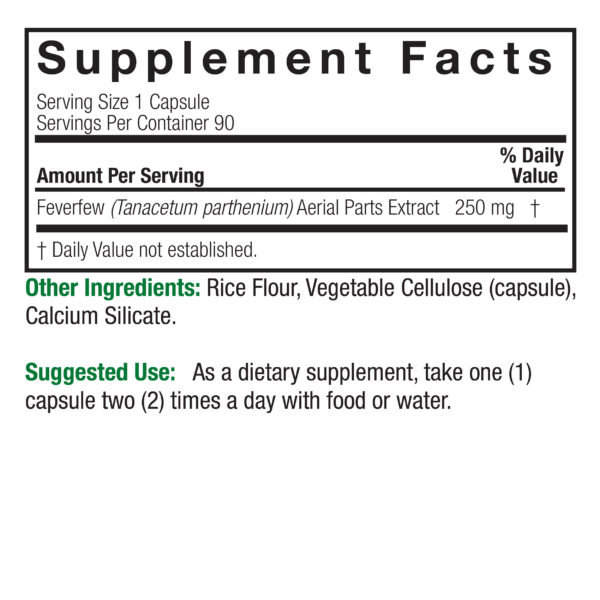 Feverfew 18381-01