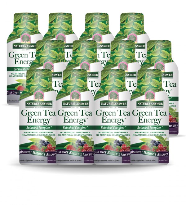 Green Tea Energy Shot 2oz - 12 Pack