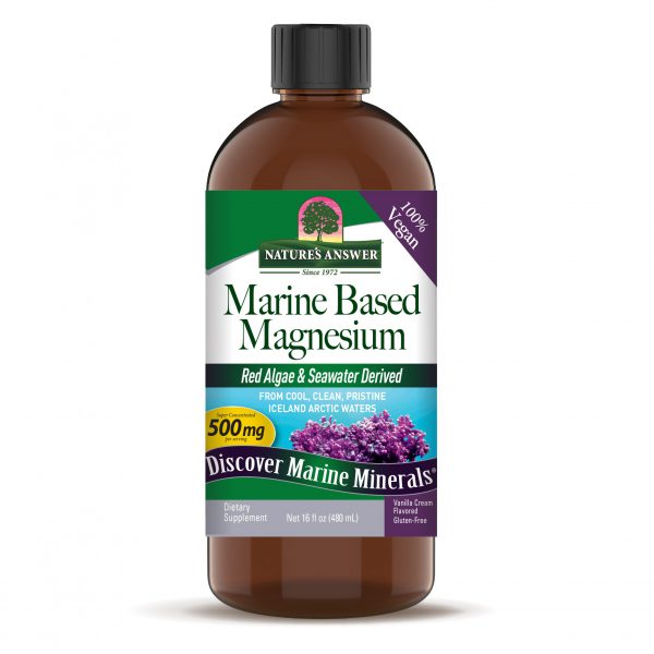 Marine Based Magnesium 500mg Liquid 16oz