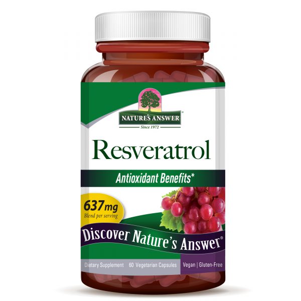 Resveratrol 250mg 60 v-caps