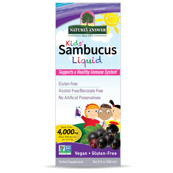 Sambucus Kids Formula 8 Oz. 26221 IFC-Front