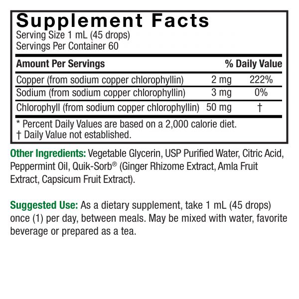 Chlorophyll Liquid 27111 SFB