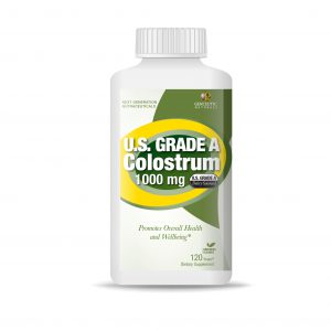 U.S. GRADE A Colostrum 120 Capsules