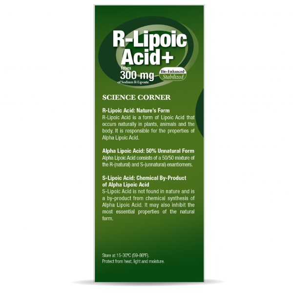 Bio-Enhanced Natural R-Lipoic Acid Box